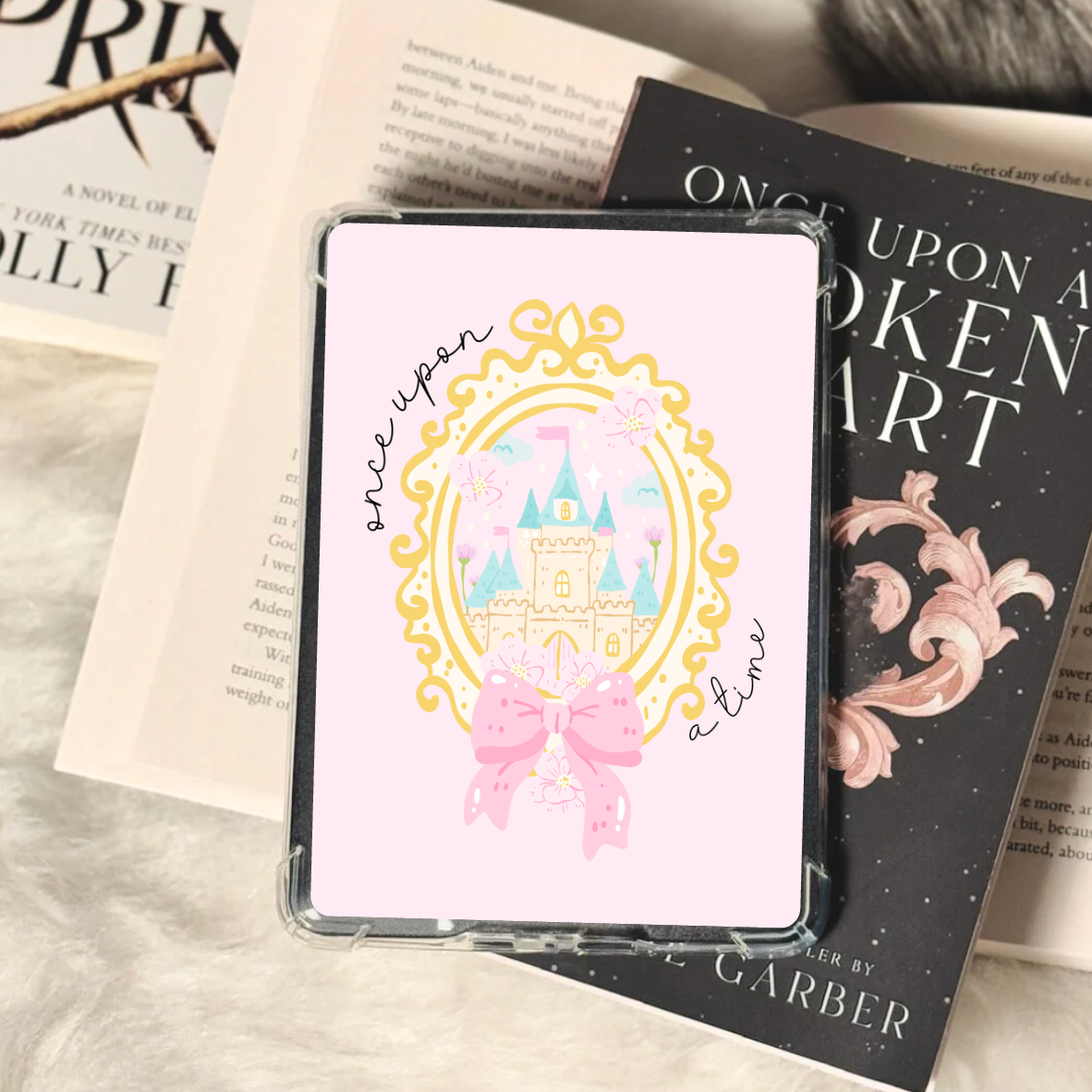 Once Upon a Time Kindle Insert - Three Sizes - Optional Lamination