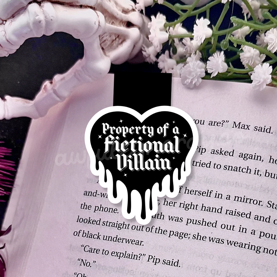 Property of a Fictional Villain Magnetic Bookmark