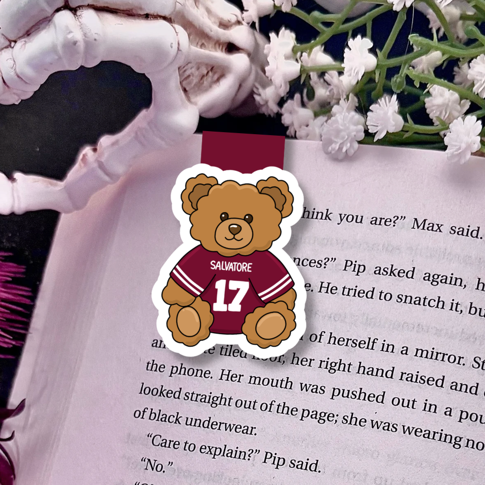 Salvatore Bear Magnetic Bookmark