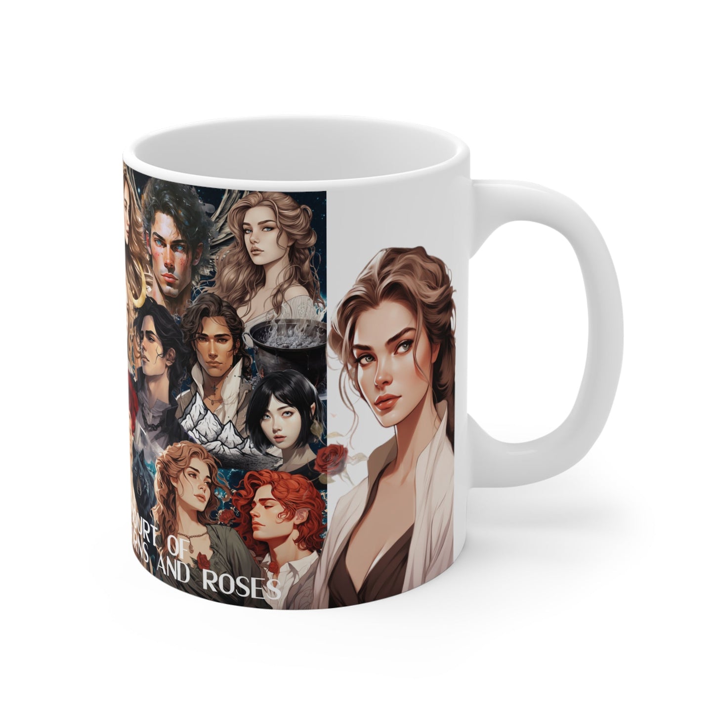 A Court of Thorns and Roses Mug 11oz - Awfullynerdy.co