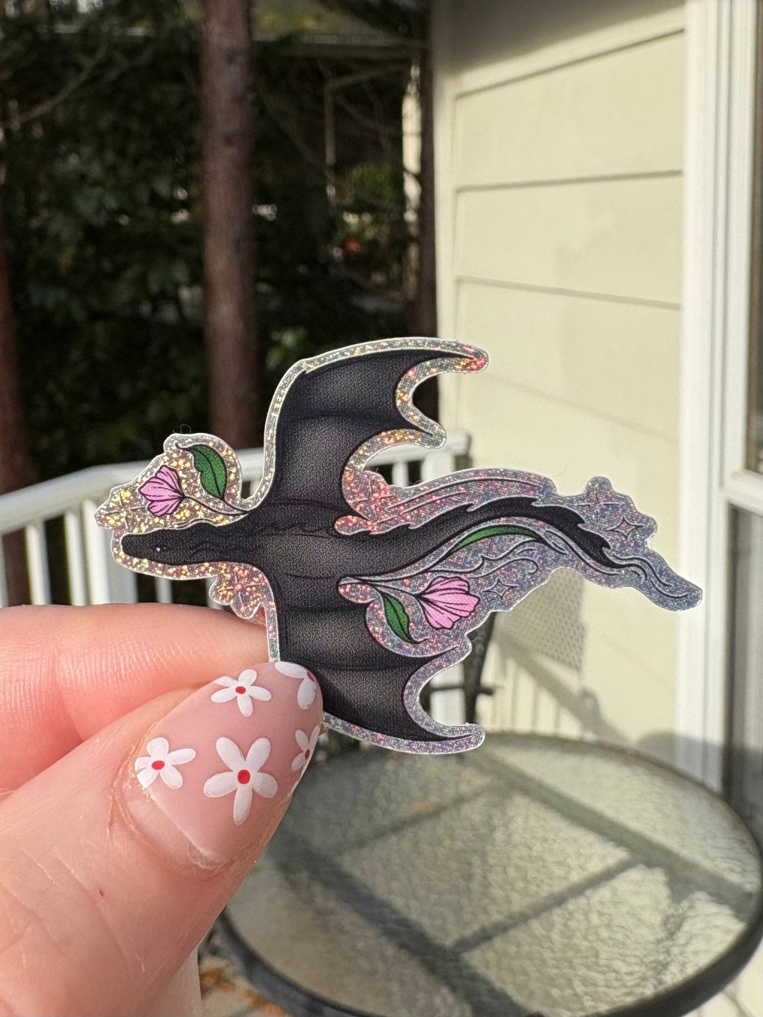 Abraxos Inspired Crushed Glitter Sticker - Awfullynerdy.co