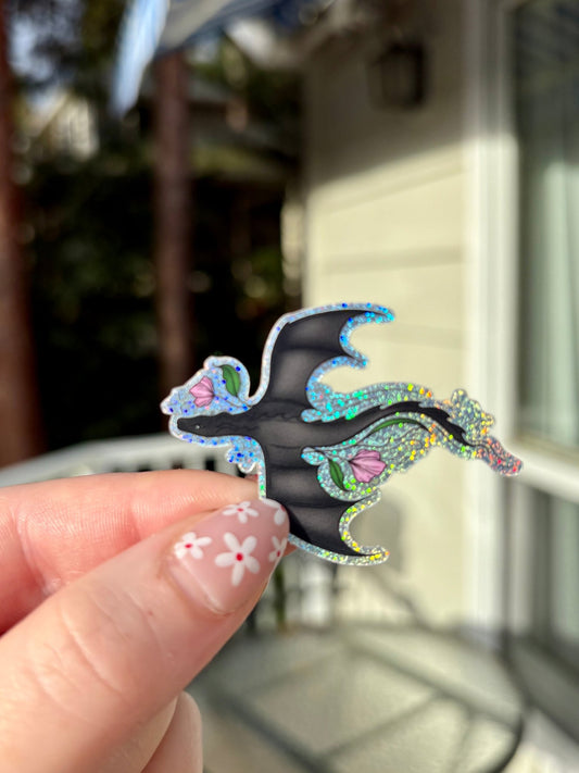 Abraxos Inspired Crushed Glitter Sticker - Awfullynerdy.co