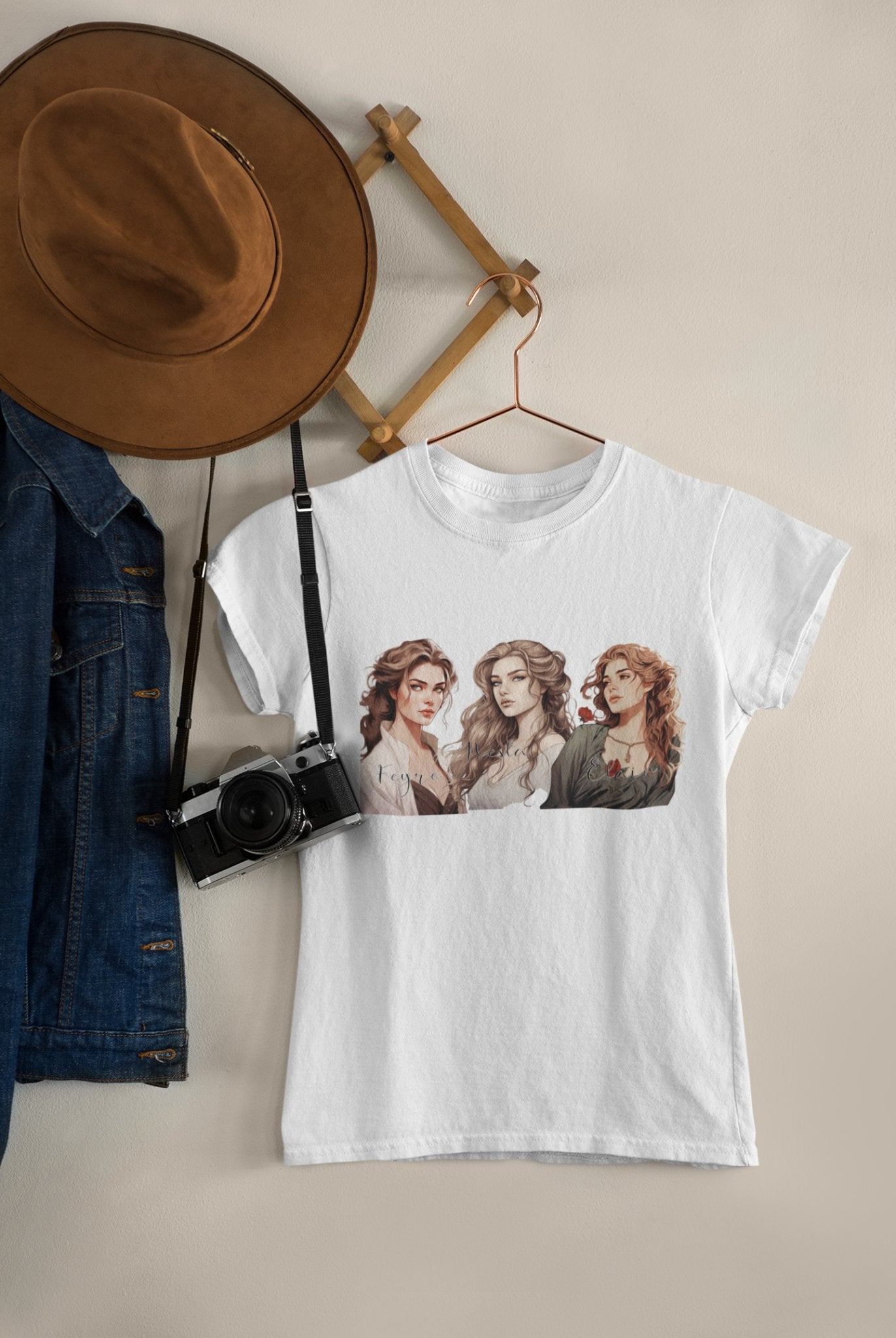 Archeron Sisters ACOTAR Gilden Unisex Softstyle T - Shirt - Awfullynerdy.co