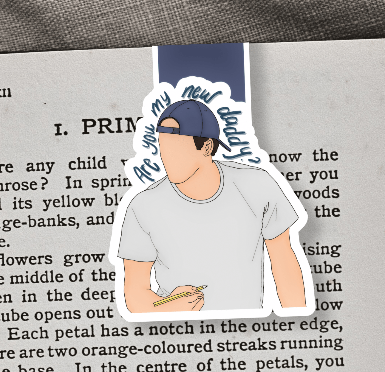 Are You My New Daddy? Magnetic Bookmark - Awfullynerdy.co