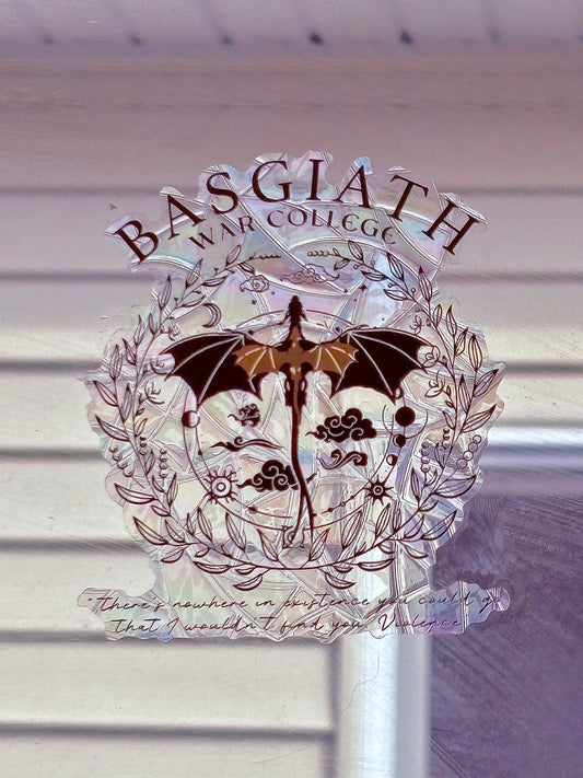 Basgiath War Collage Suncatcher - Awfullynerdy.co
