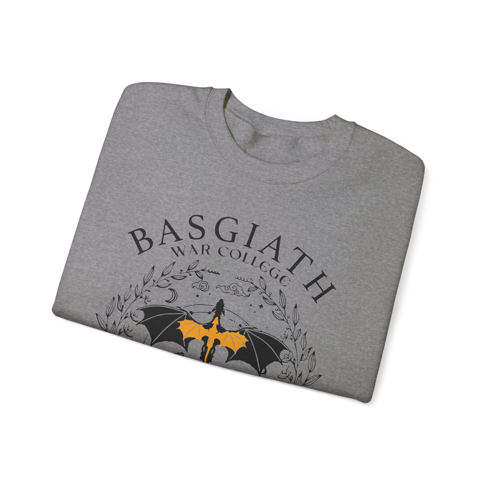 Basgiath War College Double - side Sweatshirt, Fourth Wing Shirt, Dragon Rider, Rebecca Yoros, Fourth Wing, Violet Sorrengail, Bookish Shirt - Awfullynerdy.co