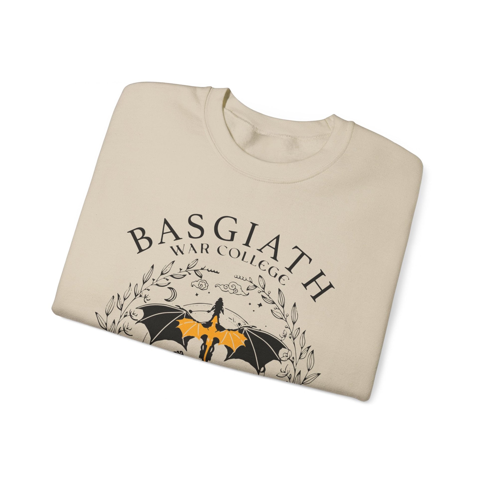 Basgiath War College Double - side Sweatshirt, Fourth Wing Shirt, Dragon Rider, Rebecca Yoros, Fourth Wing, Violet Sorrengail, Bookish Shirt - Awfullynerdy.co