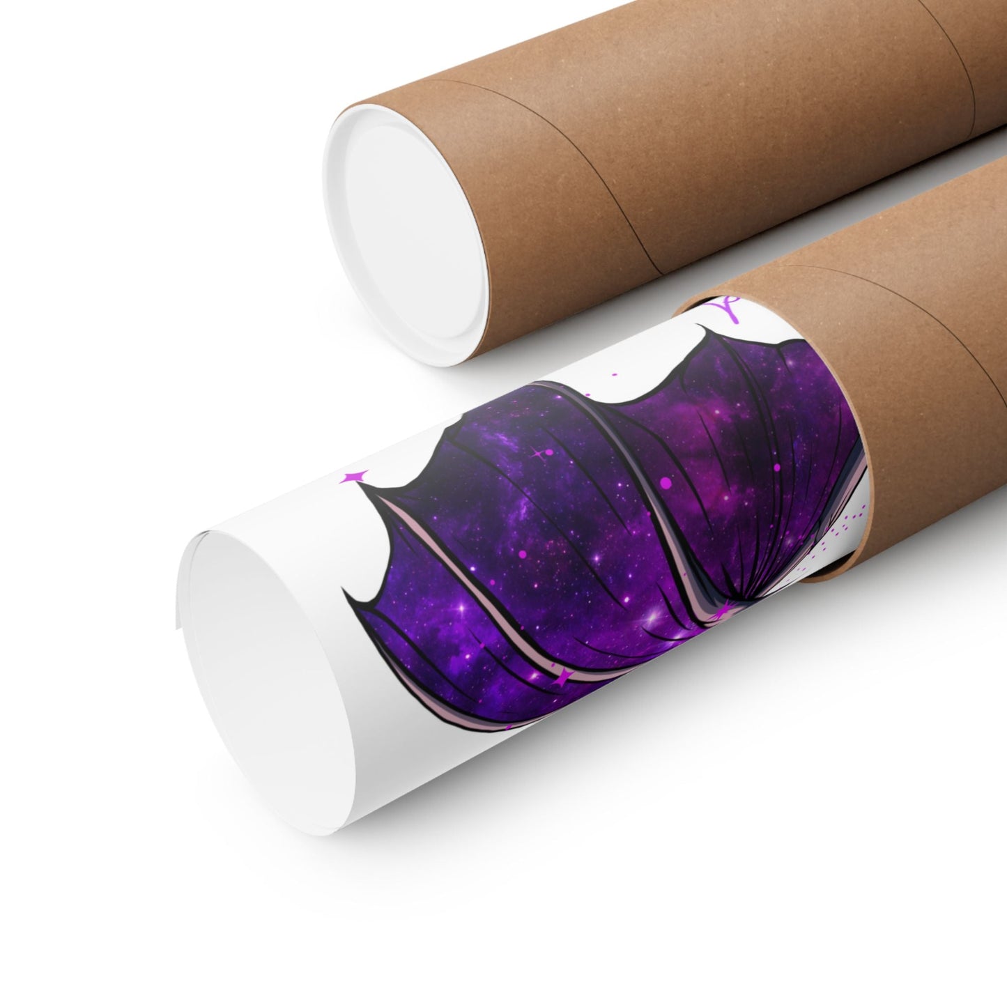 Bat Boy Wings Matte Vertical Poster - NO FRAME - Perfect for Romantasy Lovers - Awfullynerdy.co