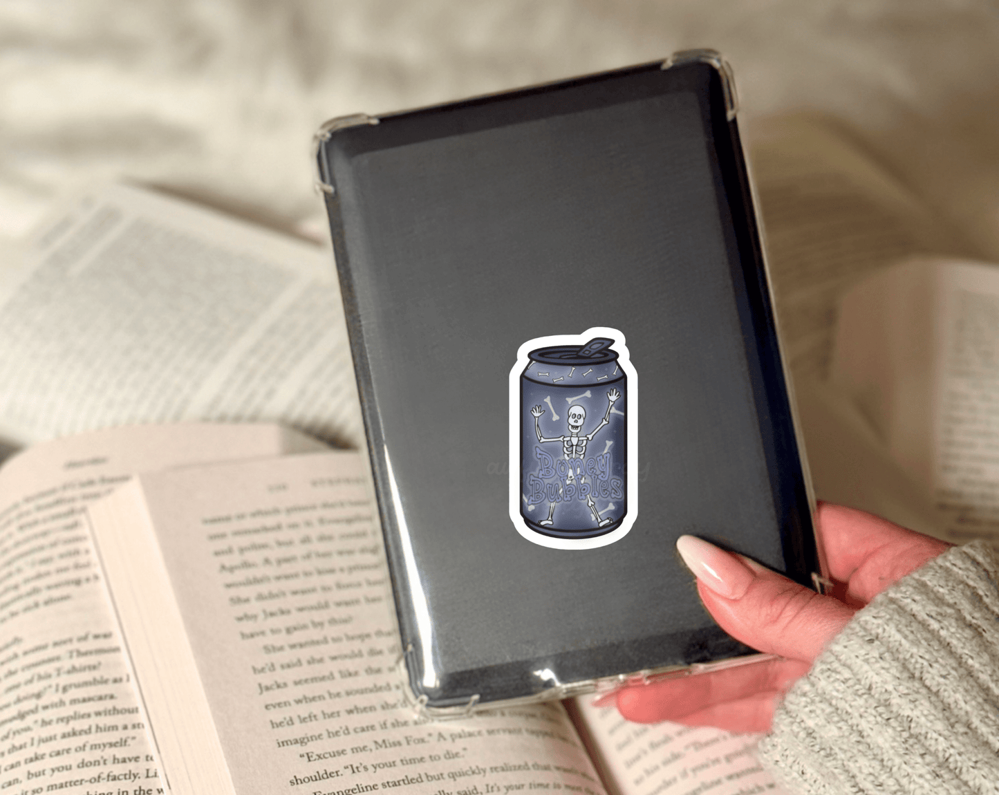 Boney Bubbles Sticker - Awfullynerdy.co