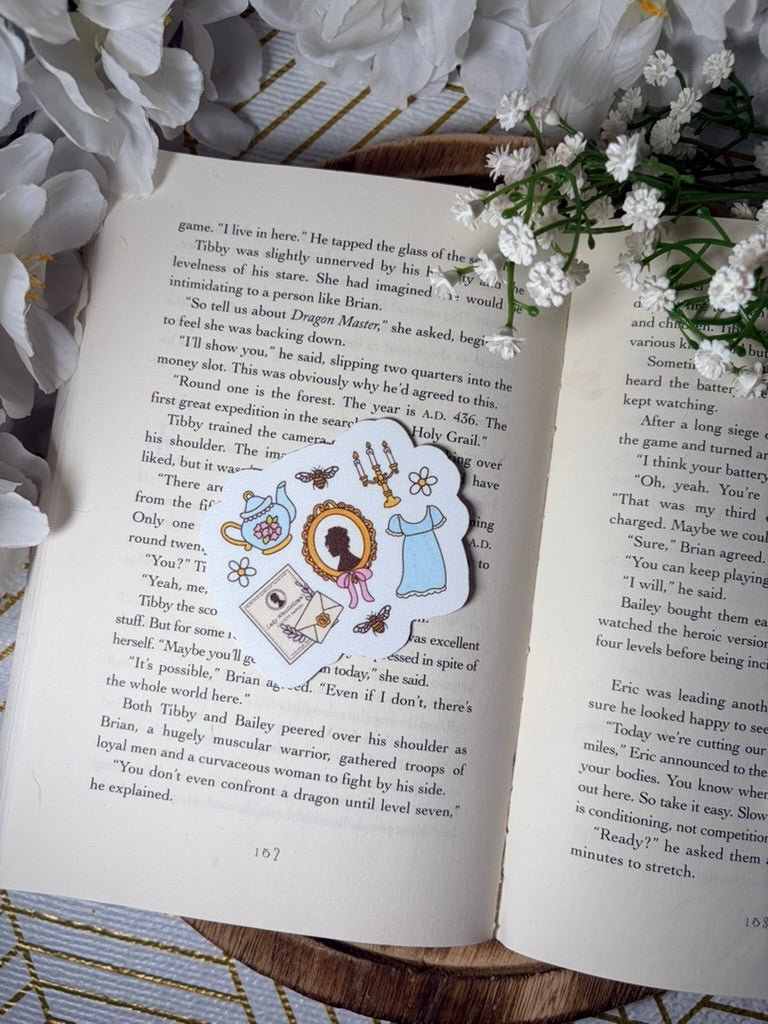 Bridgerton Inspired Lady Whistledown Sticker - Awfullynerdy.co