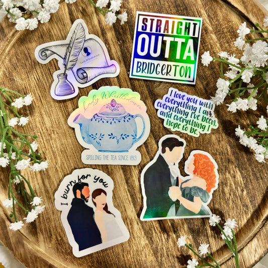 Bridgerton Sticker Bundle - Awfullynerdy.co