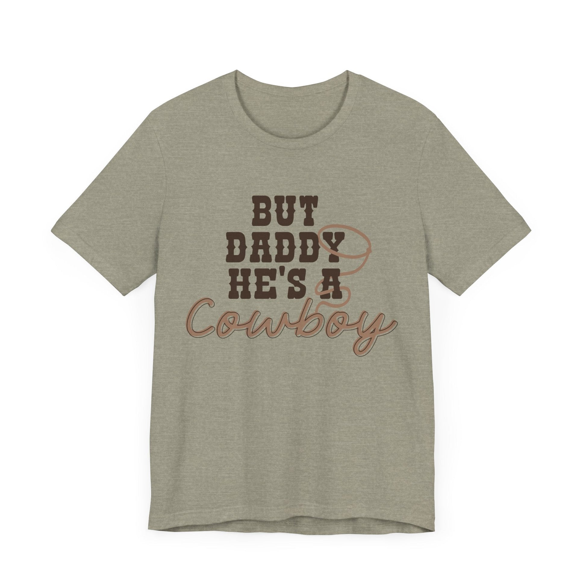 But Daddy He’s a Cowboy Shirt – Bella + Canvas Western Graphic Tee, Country Girl Shirt, Cowboy Romance Aesthetic, Bookish Romance Cowgirl Tee - Awfullynerdy.co