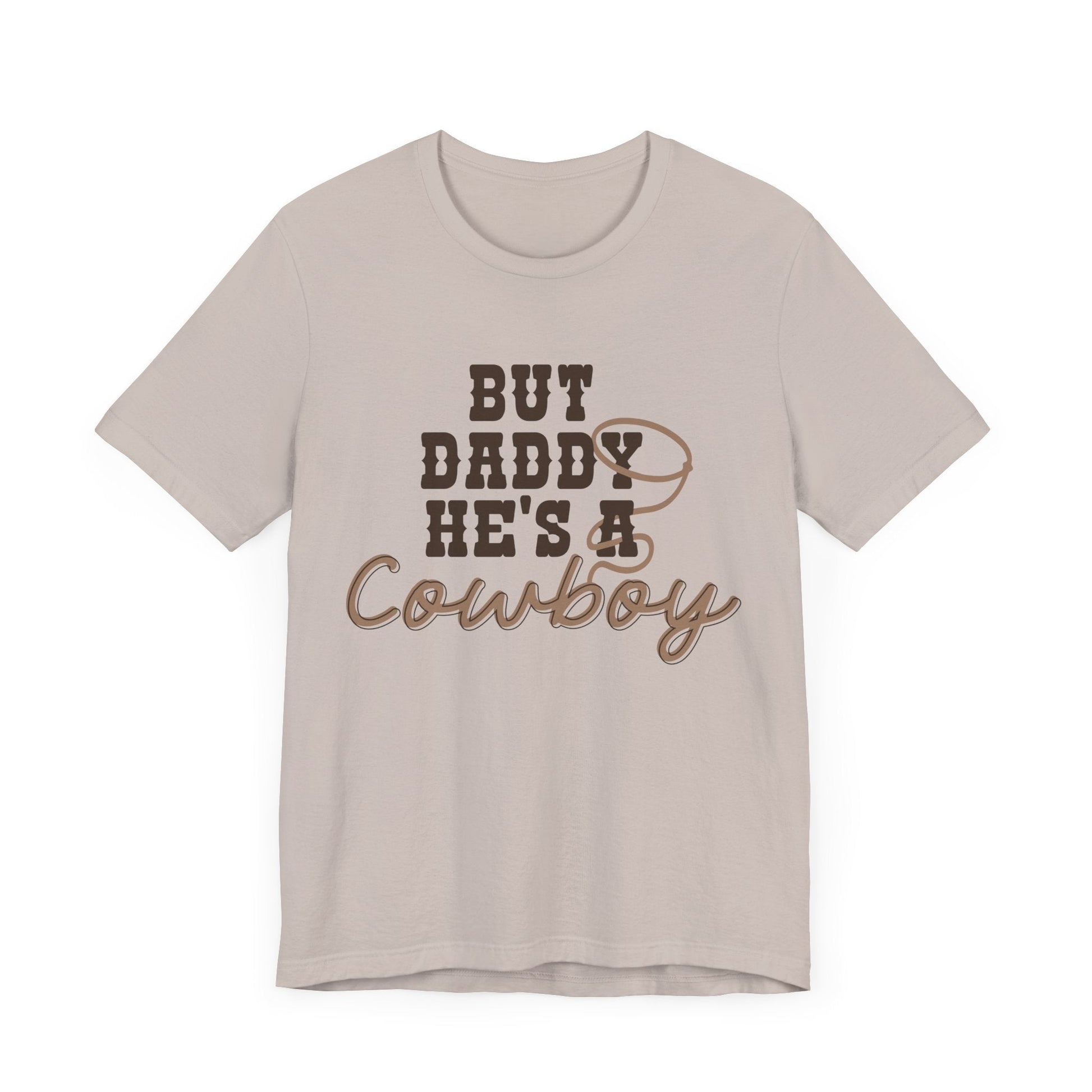 But Daddy He’s a Cowboy Shirt – Bella + Canvas Western Graphic Tee, Country Girl Shirt, Cowboy Romance Aesthetic, Bookish Romance Cowgirl Tee - Awfullynerdy.co