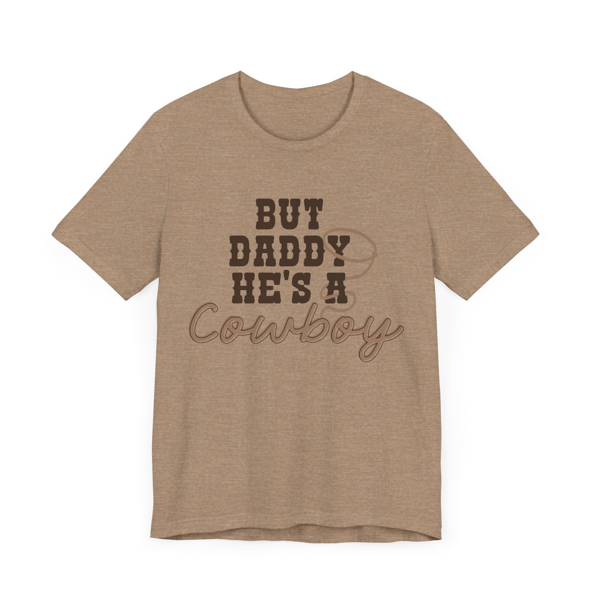 But Daddy He’s a Cowboy Shirt – Bella + Canvas Western Graphic Tee, Country Girl Shirt, Cowboy Romance Aesthetic, Bookish Romance Cowgirl Tee - Awfullynerdy.co