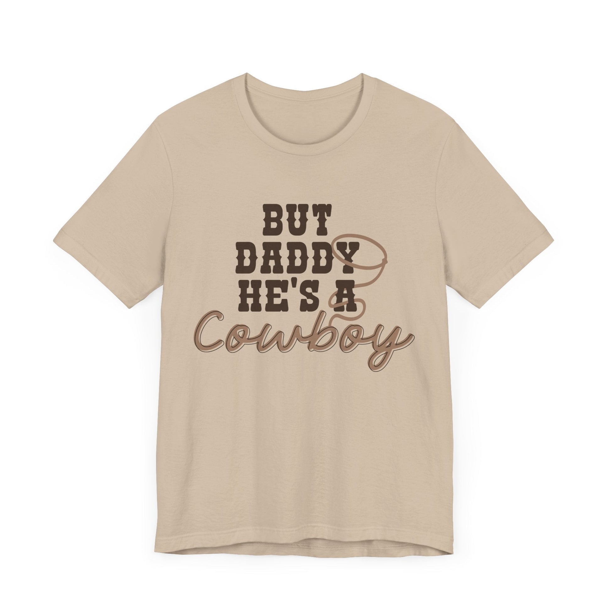 But Daddy He’s a Cowboy Shirt – Bella + Canvas Western Graphic Tee, Country Girl Shirt, Cowboy Romance Aesthetic, Bookish Romance Cowgirl Tee - Awfullynerdy.co