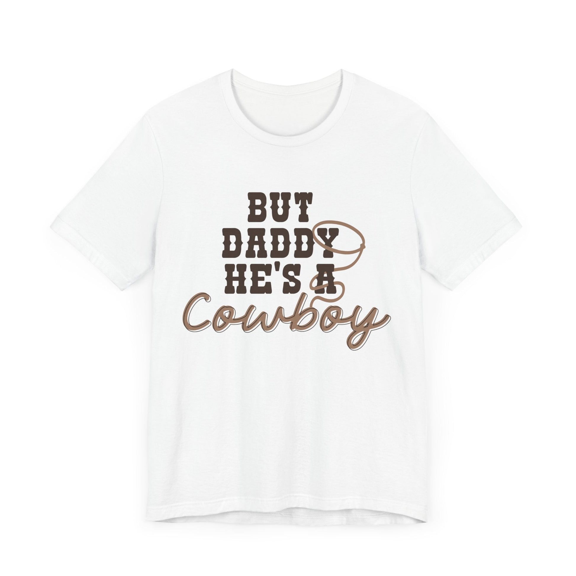 But Daddy He’s a Cowboy Shirt – Bella + Canvas Western Graphic Tee, Country Girl Shirt, Cowboy Romance Aesthetic, Bookish Romance Cowgirl Tee - Awfullynerdy.co