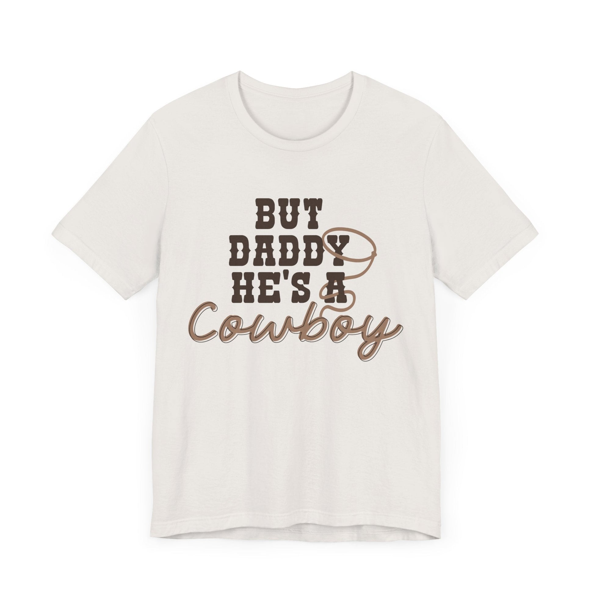 But Daddy He’s a Cowboy Shirt – Bella + Canvas Western Graphic Tee, Country Girl Shirt, Cowboy Romance Aesthetic, Bookish Romance Cowgirl Tee - Awfullynerdy.co