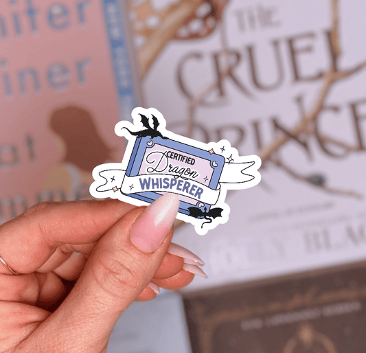 Certified Dragon Whisper Sticker - Awfullynerdy.co