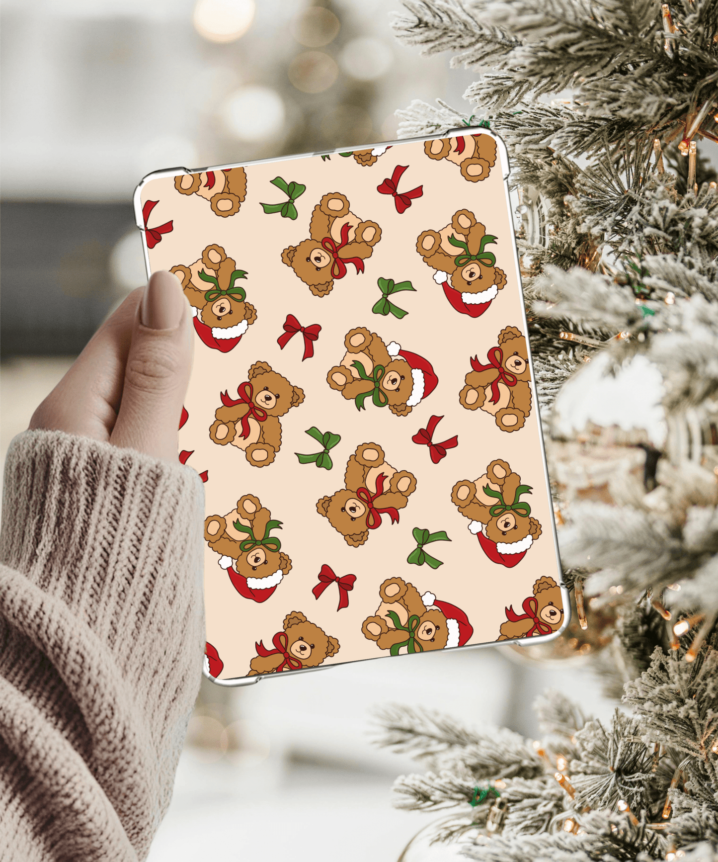 Christmas Bears Kindle Paperwhite Insert - Awfullynerdy.co