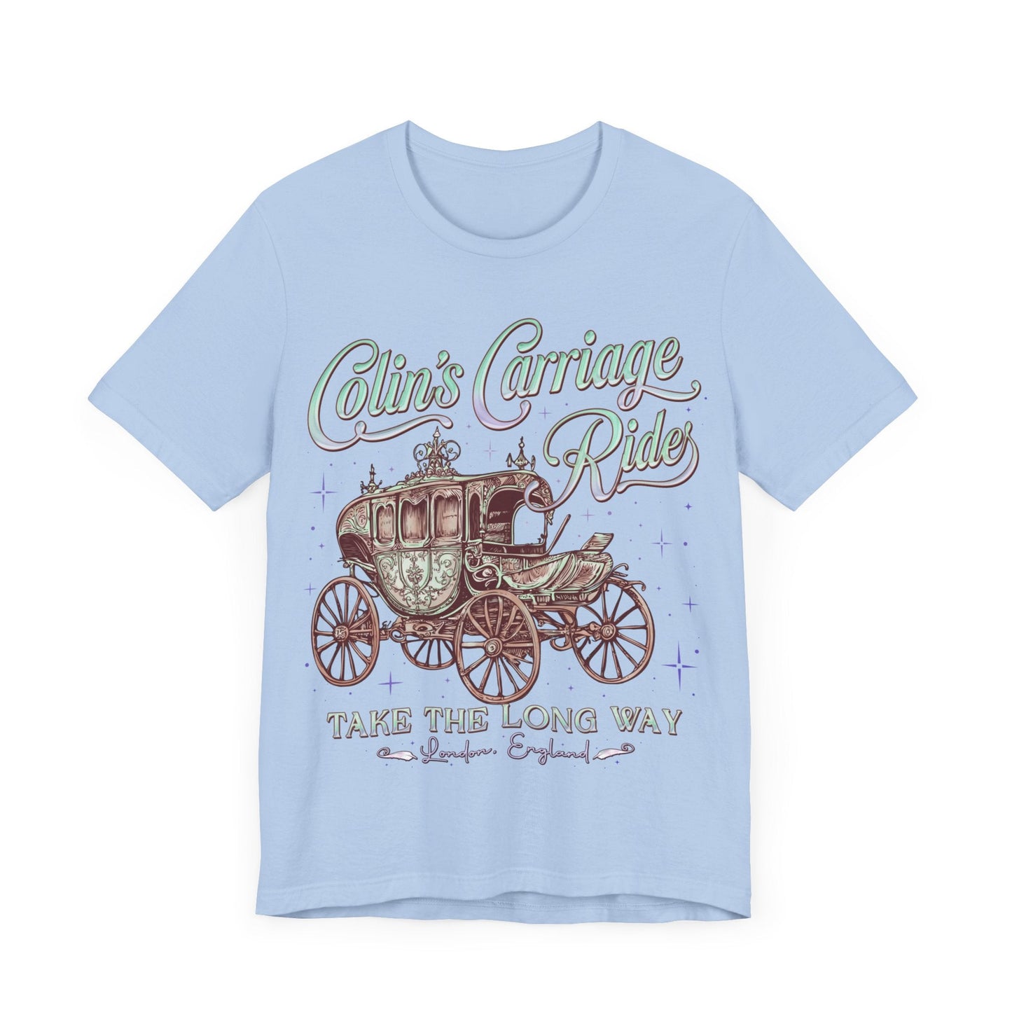 Colin's Carriage Rides Bridgerton Jersey Short Sleeve Tee - Awfullynerdy.co