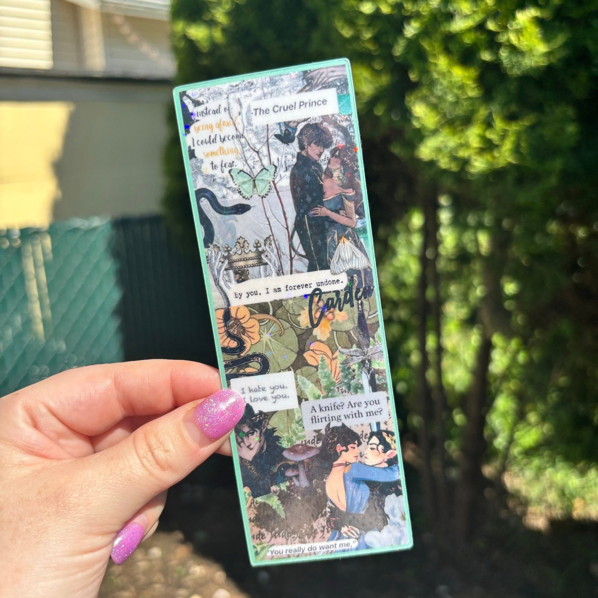 Cruel Prince Collage Bookmark - Awfullynerdy.co