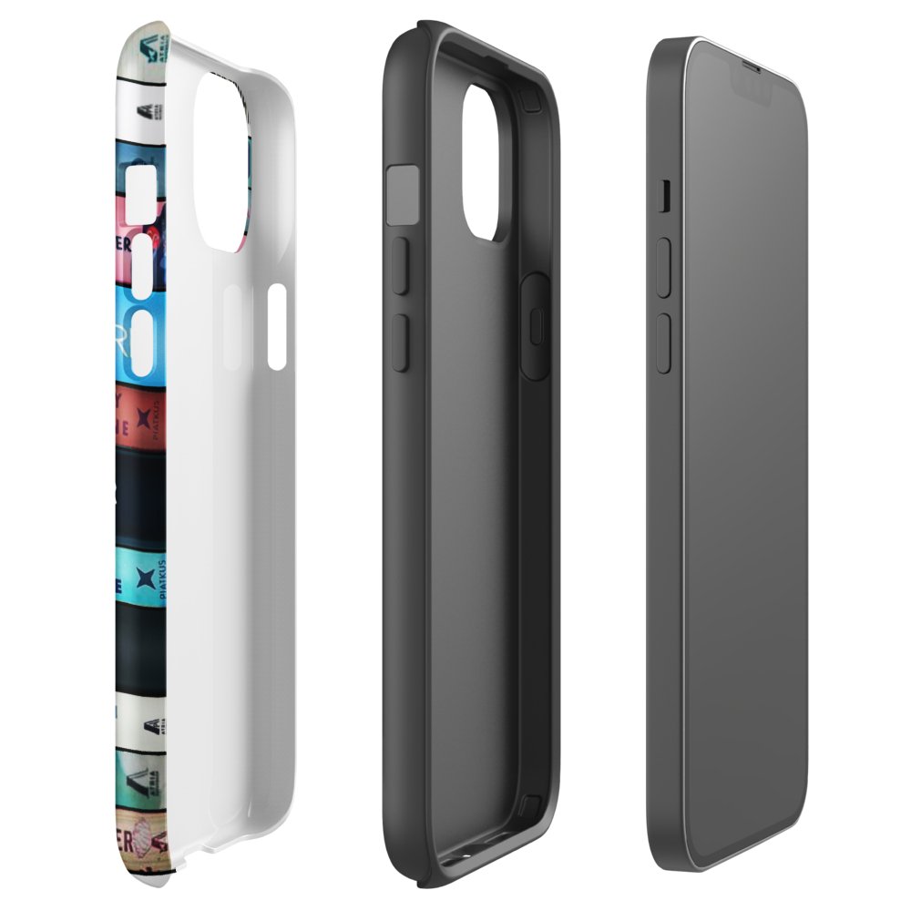 Custom Book Spine Tough Case for iPhone® - Awfullynerdy.co