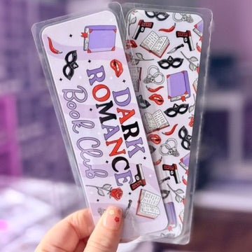 Dark Romance Book Club Dual - Sided Cardstock Bookmark - Awfullynerdy.co