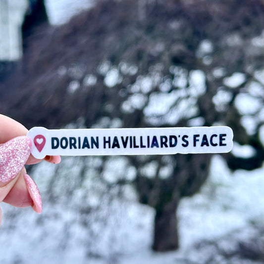 Dorian Havillard Location Sticker - Awfullynerdy.co