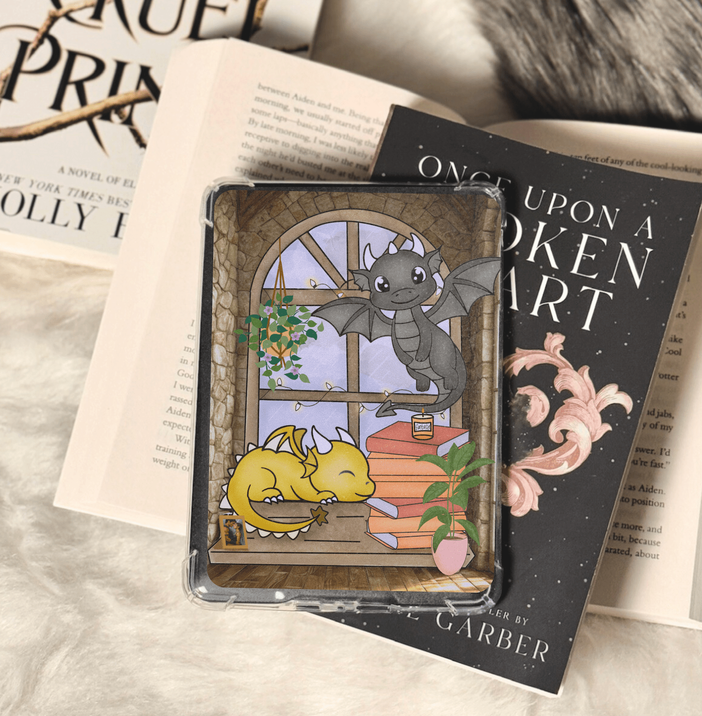 Dragon Window Watchers Kindle Paperwhite Insert - Awfullynerdy.co