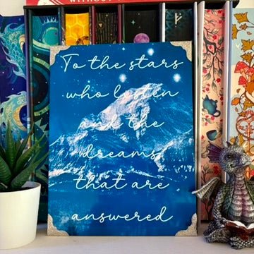 Dreamers – Fantasy Quote Metal Art – 6x8" Sublimated Photo Art - Awfullynerdy.co