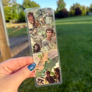 Dylan Lovers Collage Dual - Sided Cardstock Bookmark - Awfullynerdy.co