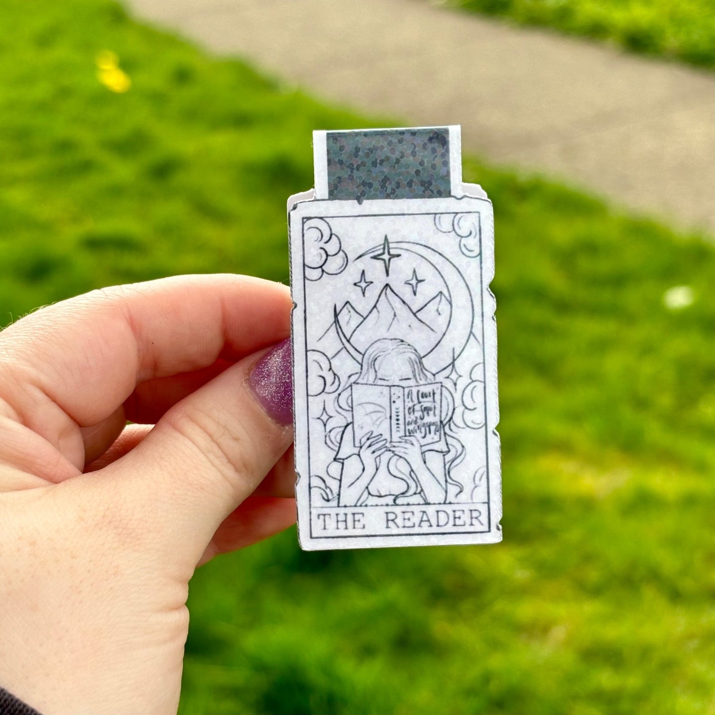 Fantasy Reader Magnetic Bookmark - Awfullynerdy.co
