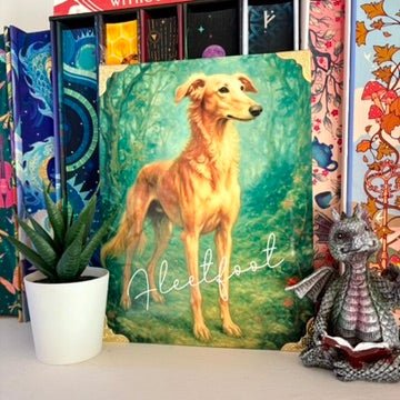 Fleetfoot Inspired Metal Print – 6x8" Sublimated Photo Art - Awfullynerdy.co