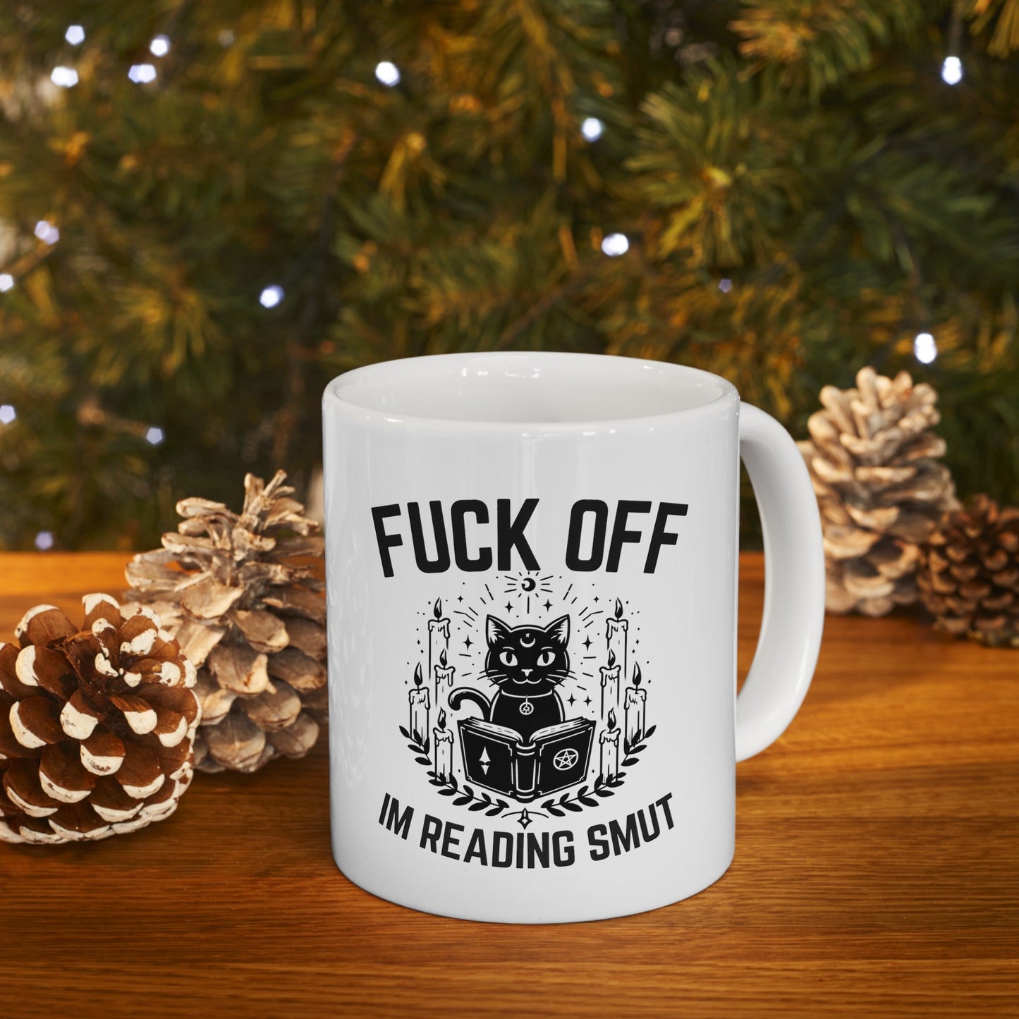 Fuck Off I'm Reading Smut Ceramic Mug, (11oz, 15oz) - Awfullynerdy.co