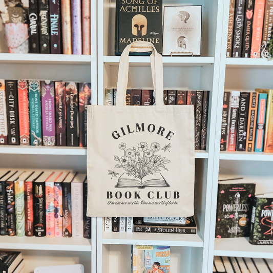 Gilmore Girls Book Club Sublimated Canvas Tote Bag