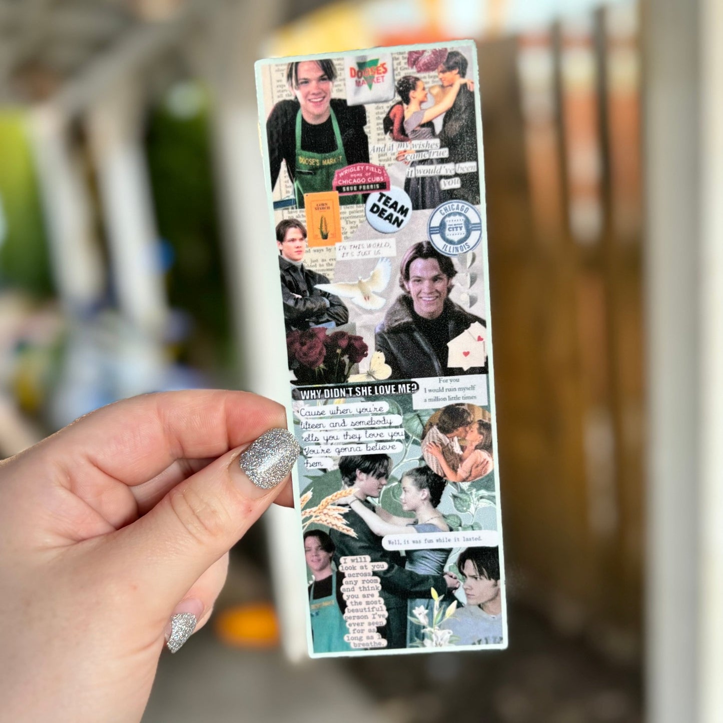 Gilmore Girls Team Dean Collage Bookmark - Awfullynerdy.co
