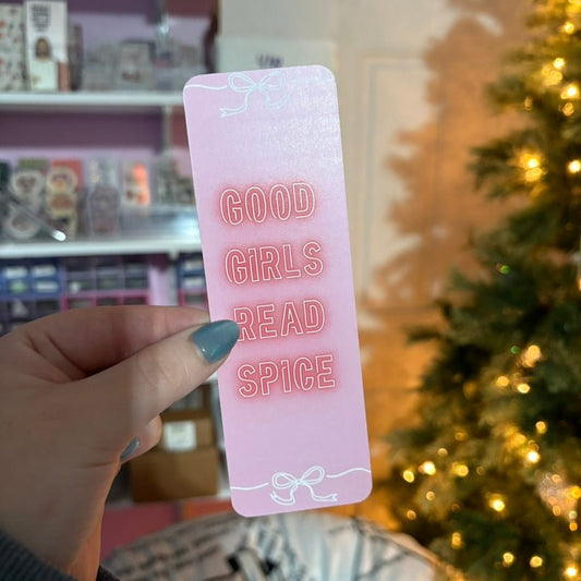 Good Girls Read Smut Dual - Sided Princess Cardstock Bookmark - Awfullynerdy.co