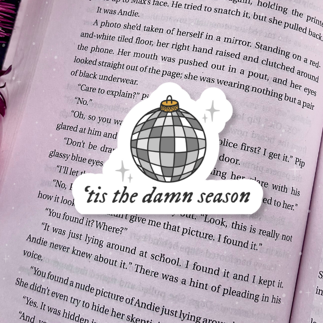 Tis The Damn Season Sticker