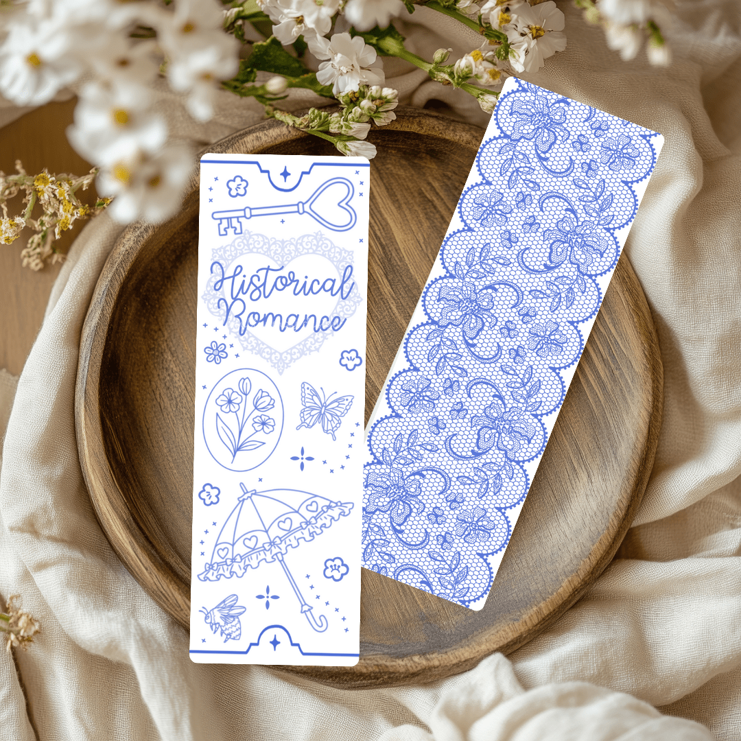Historical Romance Dual - Sided Matte Cardstock Bookmark - Awfullynerdy.co