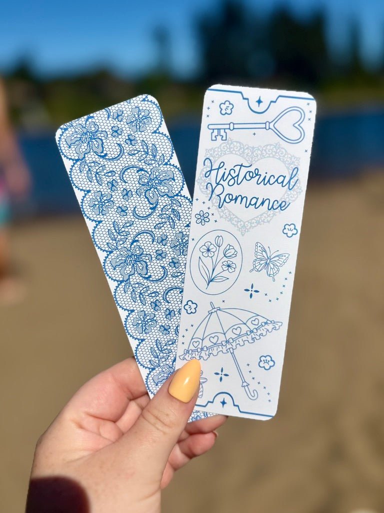 Historical Romance Dual - Sided Matte Cardstock Bookmark - Awfullynerdy.co