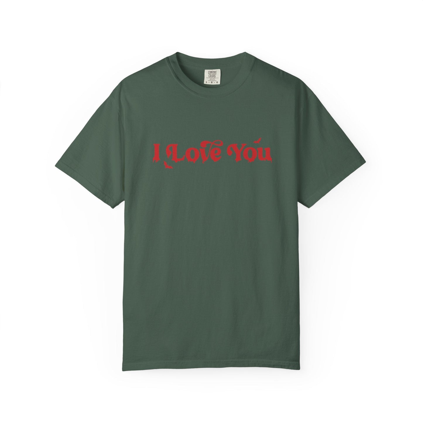 Horror Movie Lines Unisex T-shirt - I Love You Design - Awfullynerdy.co
