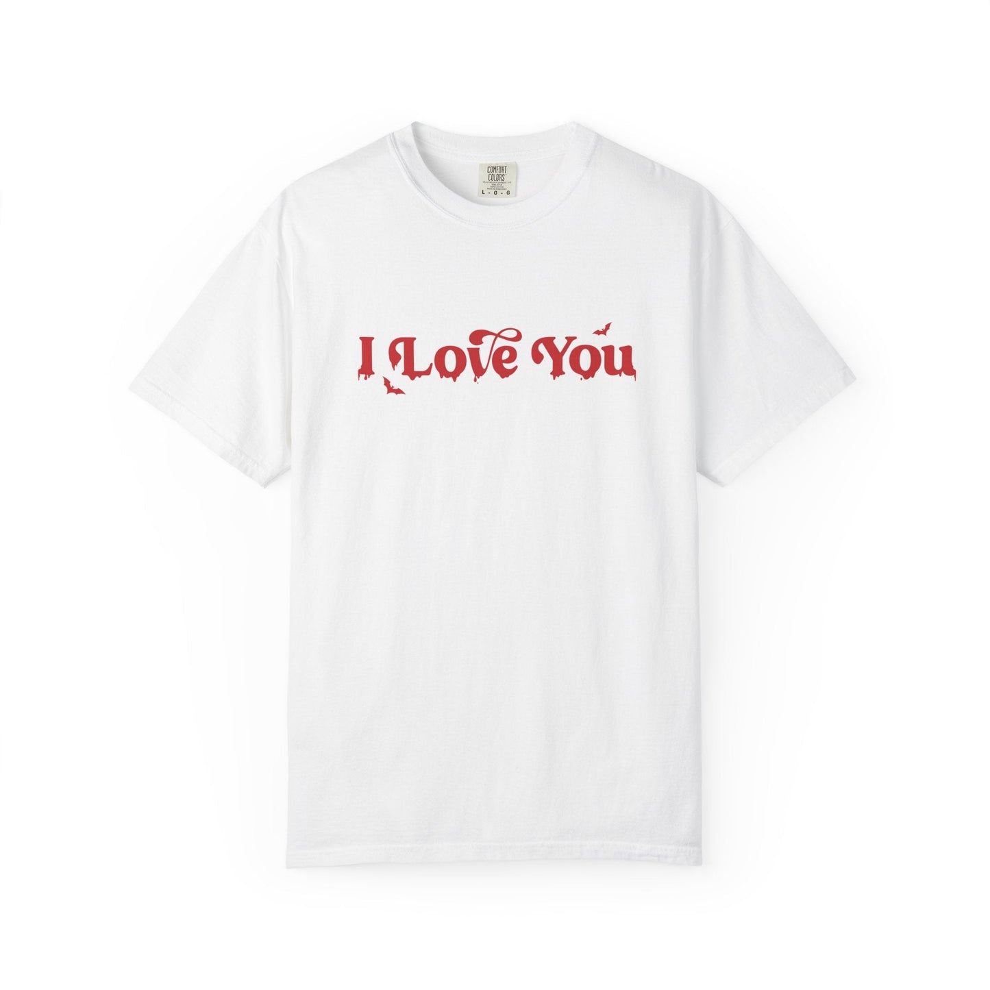 Horror Movie Lines Unisex T-shirt - I Love You Design - Awfullynerdy.co