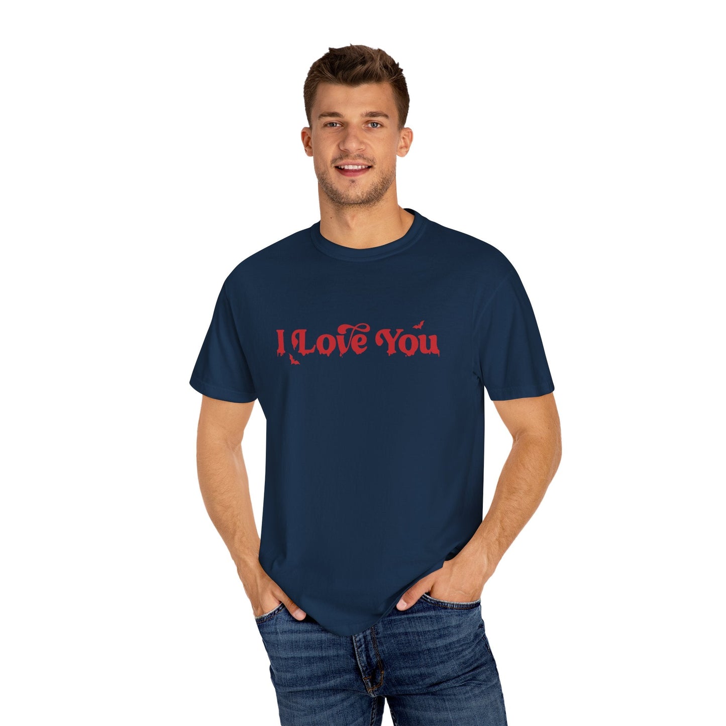 Horror Movie Lines Unisex T-shirt - I Love You Design - Awfullynerdy.co