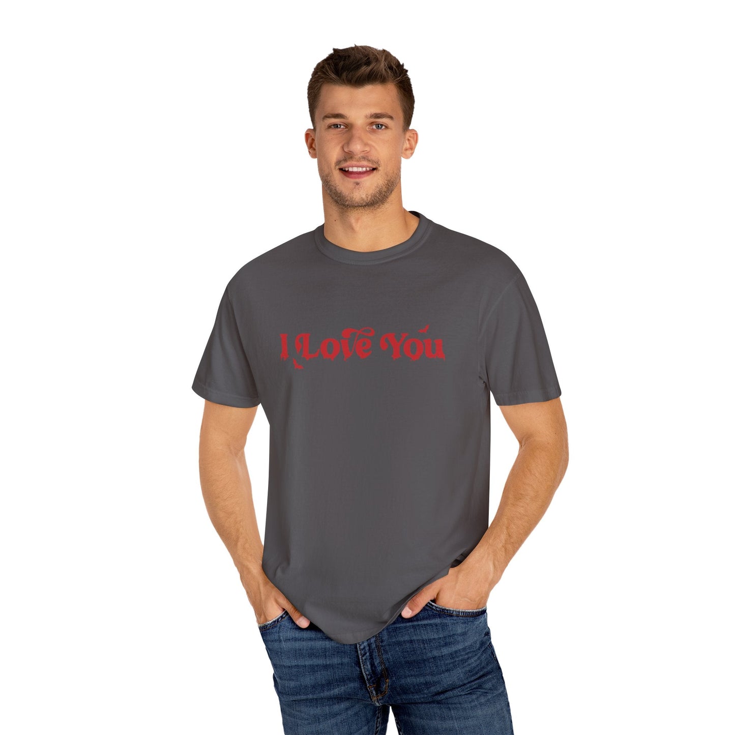 Horror Movie Lines Unisex T-shirt - I Love You Design - Awfullynerdy.co