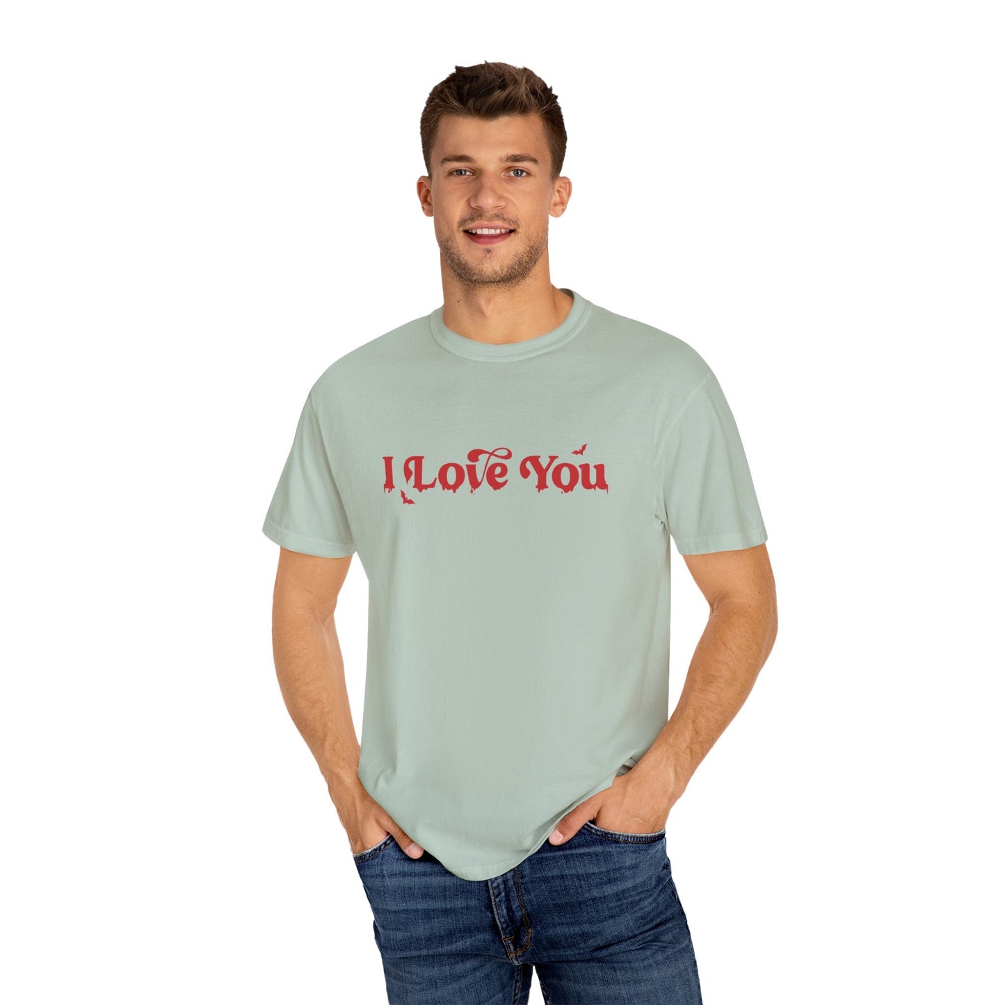 Horror Movie Lines Unisex T-shirt - I Love You Design - Awfullynerdy.co