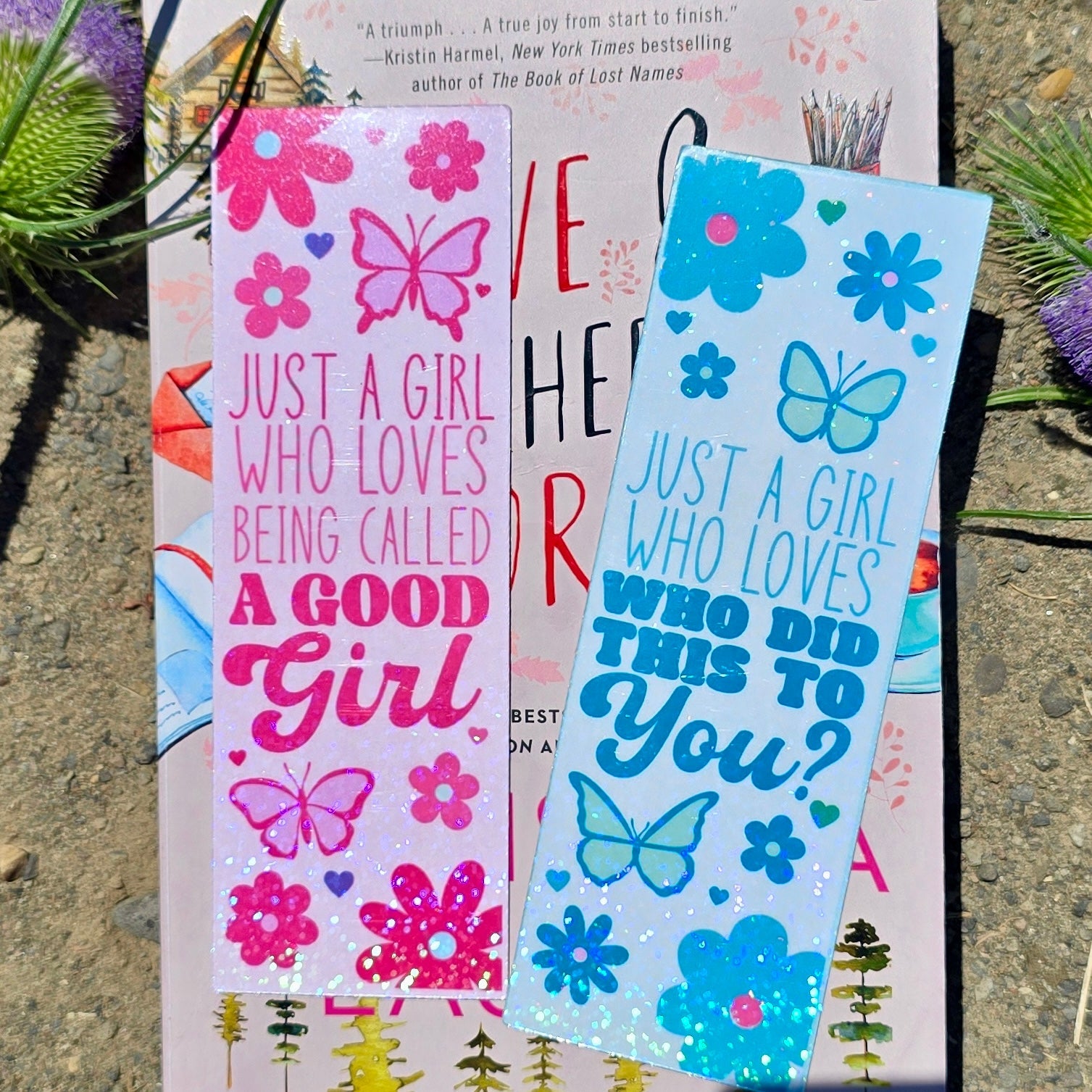 Just a Girl Smut Romance Cardstock Bookmark Bundle - Awfullynerdy.co