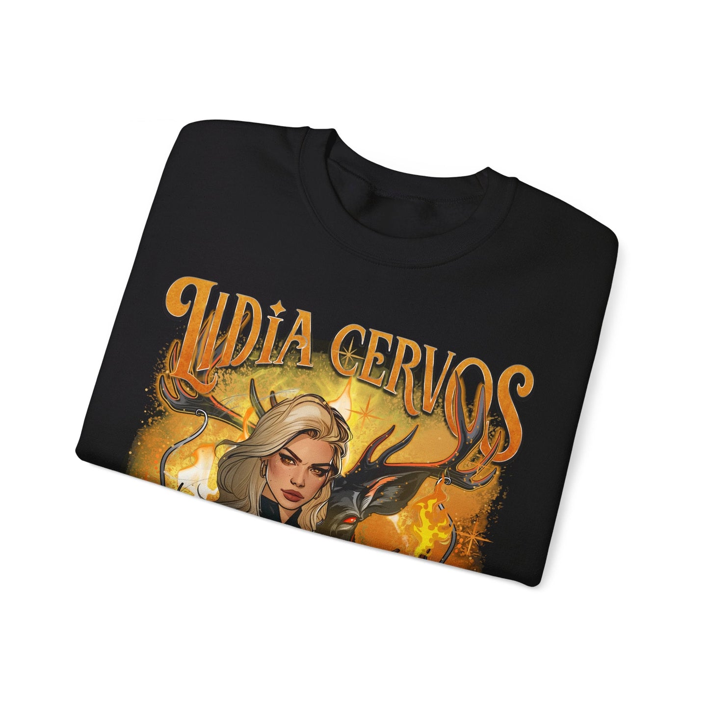 Lidia Cervos Crescent City Heavy Blend™ Crewneck Sweatshirt - Awfullynerdy.co