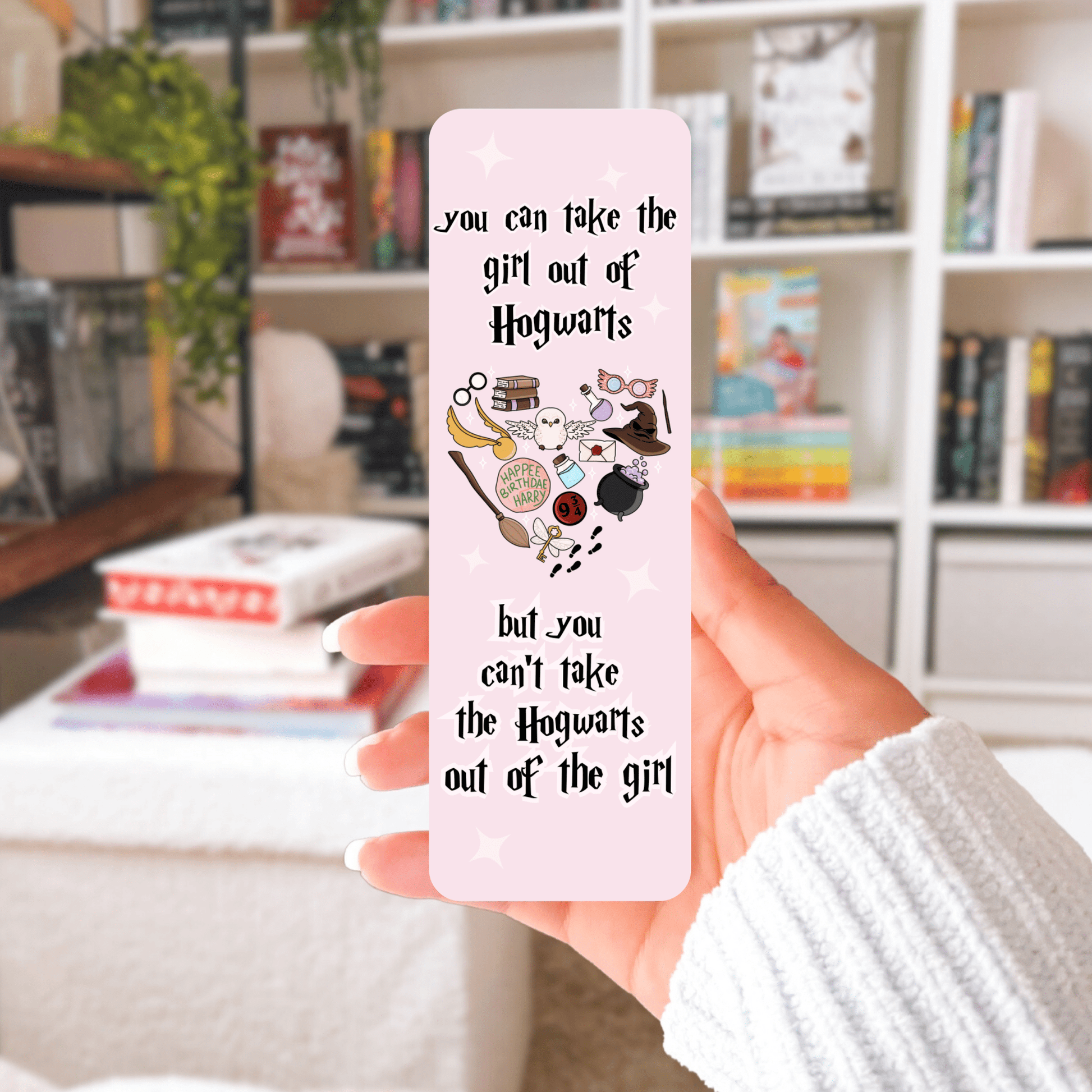 Magic School Inspired Dual - Sided Cardstock Bookmark - Awfullynerdy.co