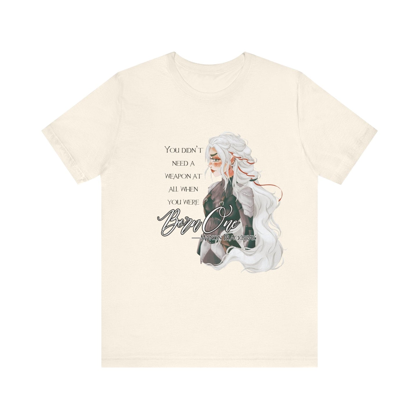 Manon Blackbeak Quote Jersey Short Sleeve Tee - Awfullynerdy.co