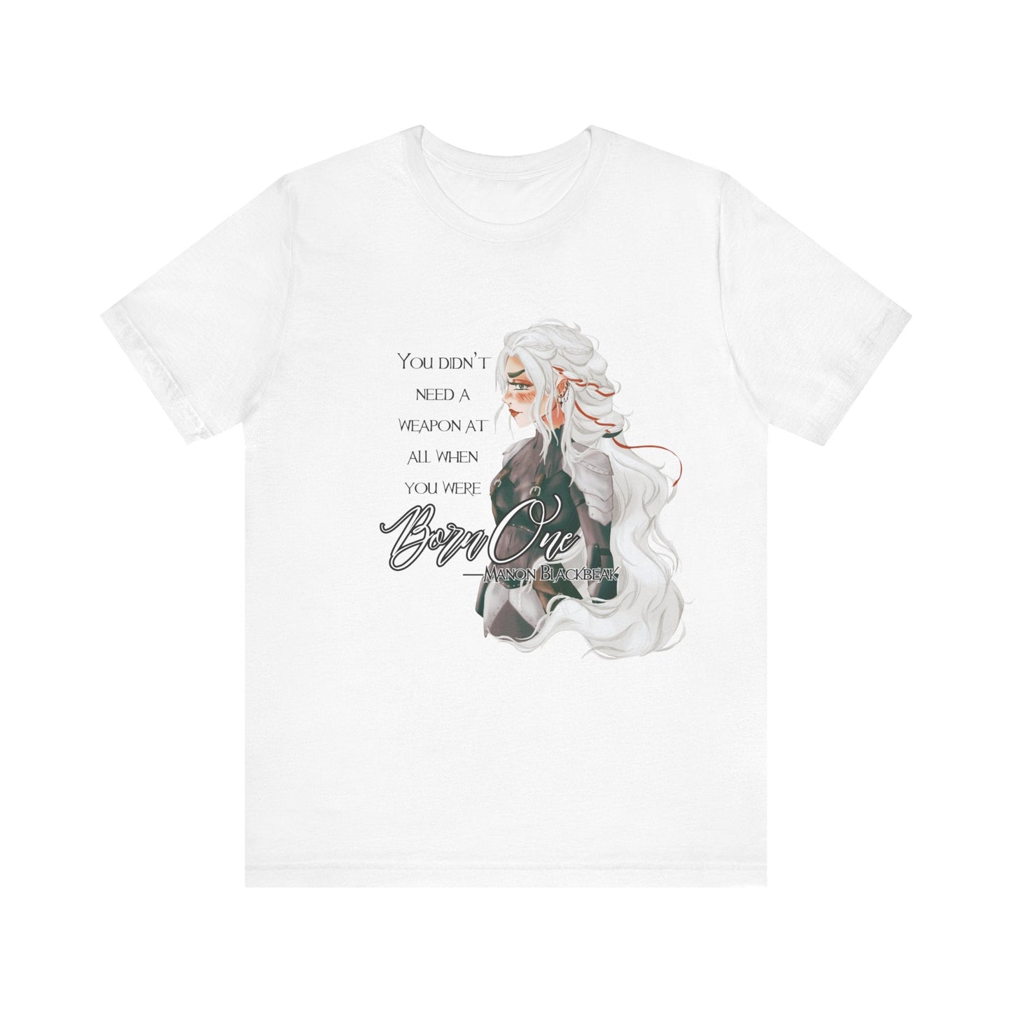 Manon Blackbeak Quote Jersey Short Sleeve Tee - Awfullynerdy.co